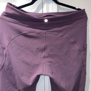 Lululemon Purple Biker Shorts